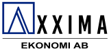 Axxima ekonomi Logotyp