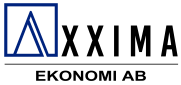 Axxima ekonomi Logotyp